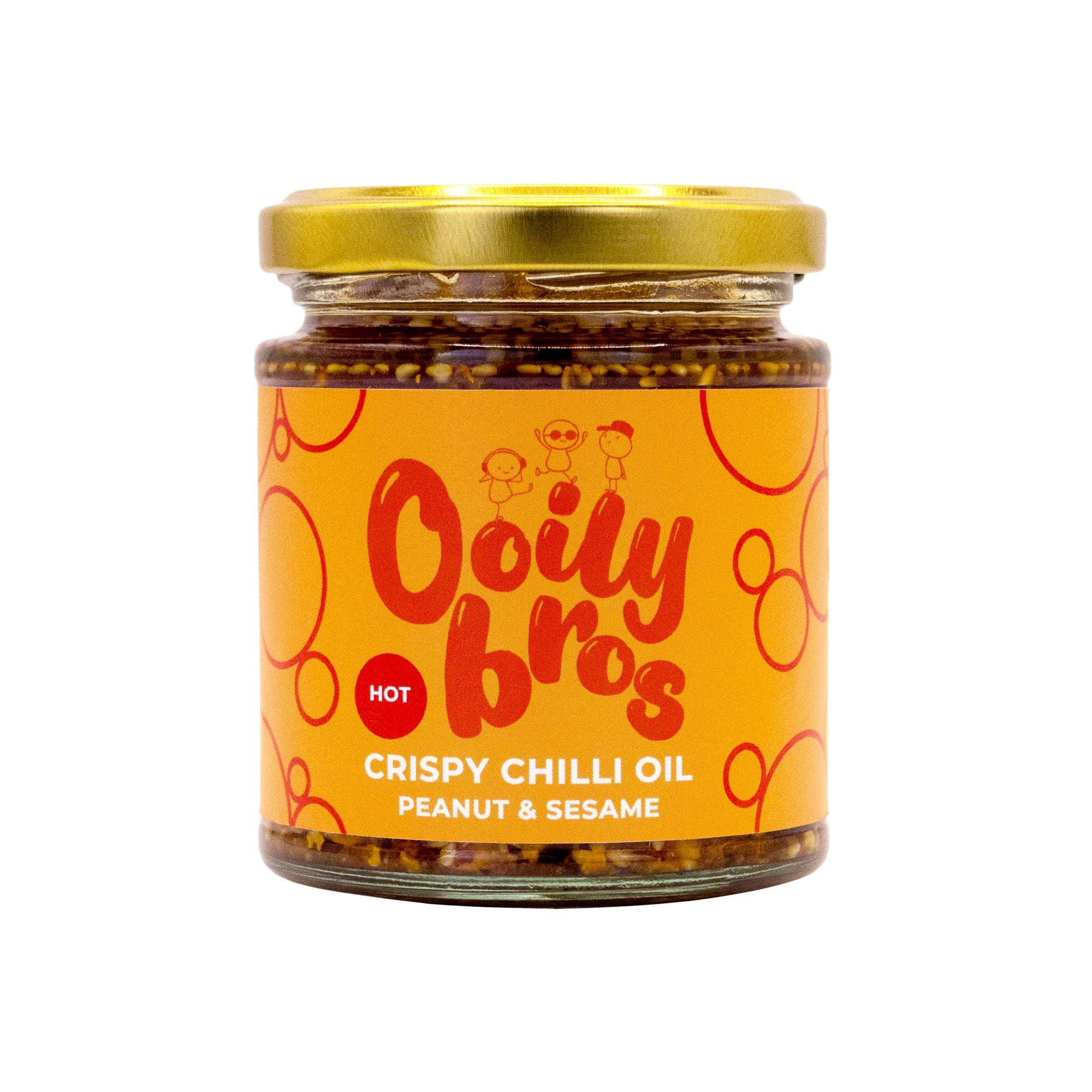 Peanut & Sesame Crispy Chilli Oil (HOT)